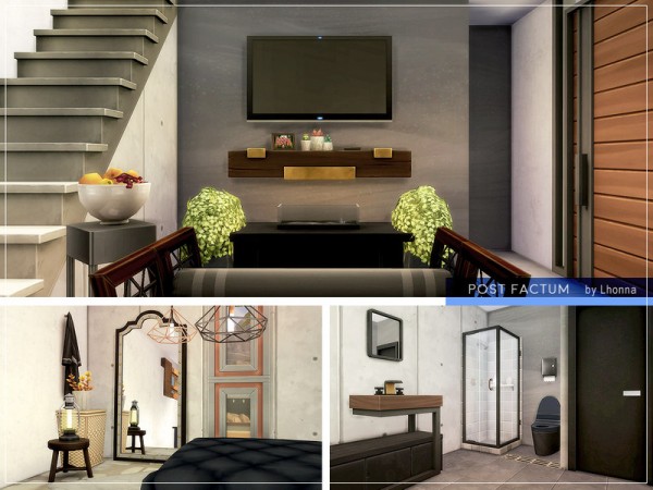  The Sims Resource: Post Factum House by Lhonna