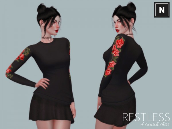  The Sims Resource: Restless shirt by networksims