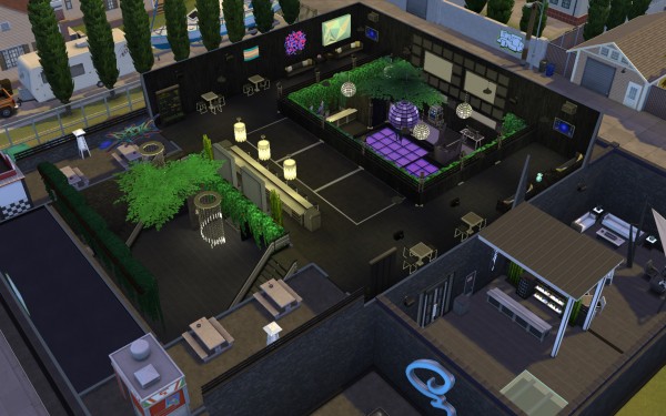  Mod The Sims: Club Sixam   Miami Inspired Techno Nightclub by spablo