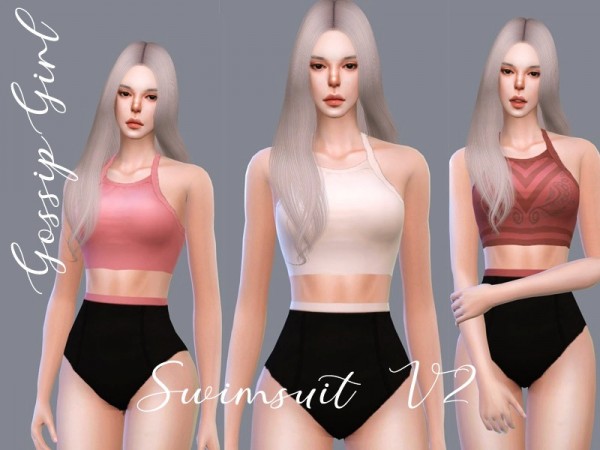  The Sims Resource: Swimsuit V2 by GossipGirl S4