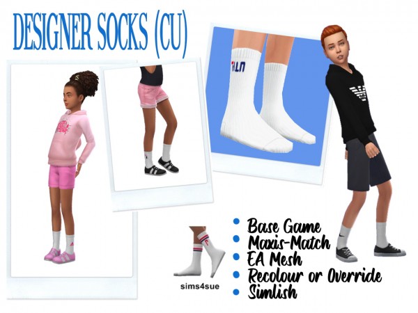  Sims 4 Sue: BG Socks