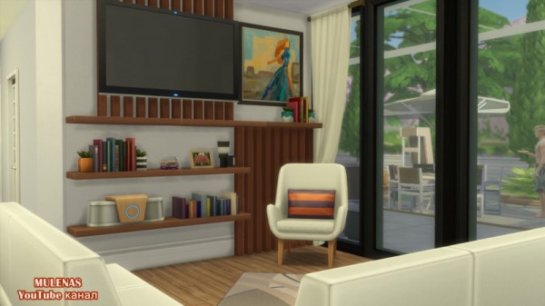 Sims 3 By Mulena Modern House Sims 4 Downloads