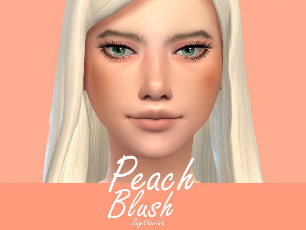  The Sims Resource: Peach Blush by Sagittariah
