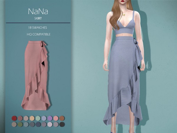  The Sims Resource: NaNa Skirt by Lisaminicatsims