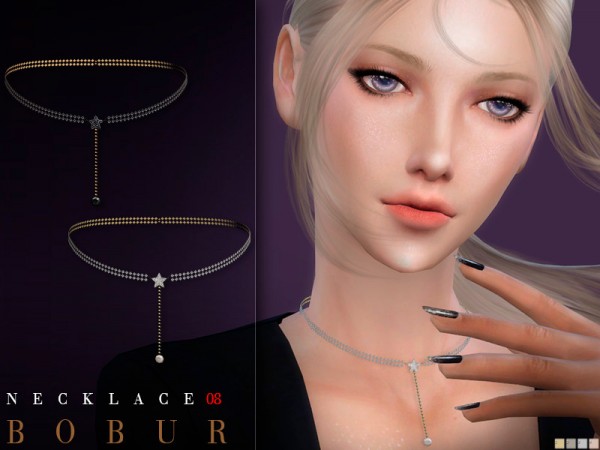  The Sims Resource: Necklace 08 by Bobur