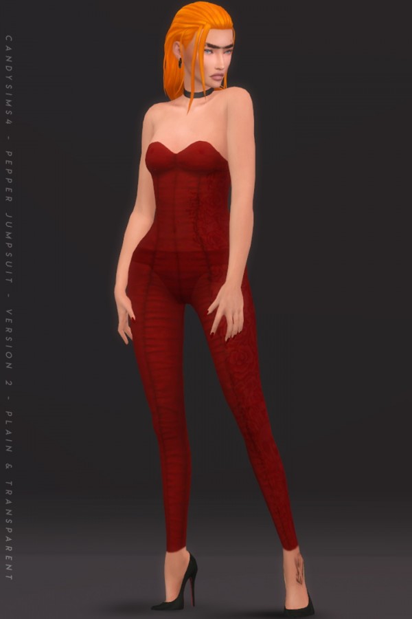  Candy Sims 4: Pepper Jumpsuit