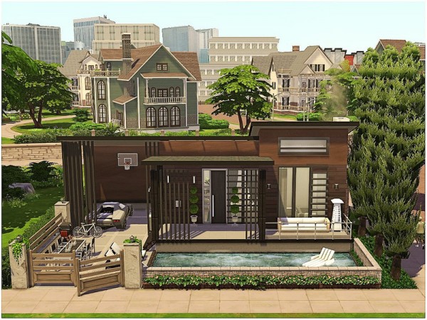  The Sims Resource: Tiny Celebrity House by lotsbymanal