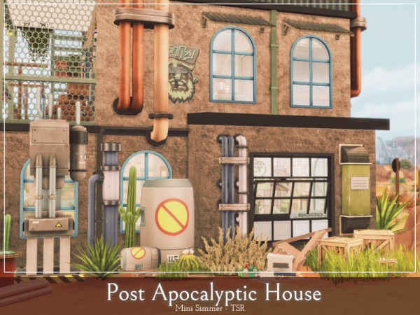  The Sims Resource: Post Apocalyptic House by Mini Simmer