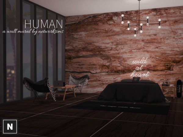  The Sims Resource: Human  wall mural by networksims