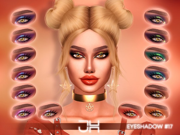  The Sims Resource: Eyeshadow 17 by Jul Haos