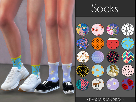  Descargas Sims: Socks