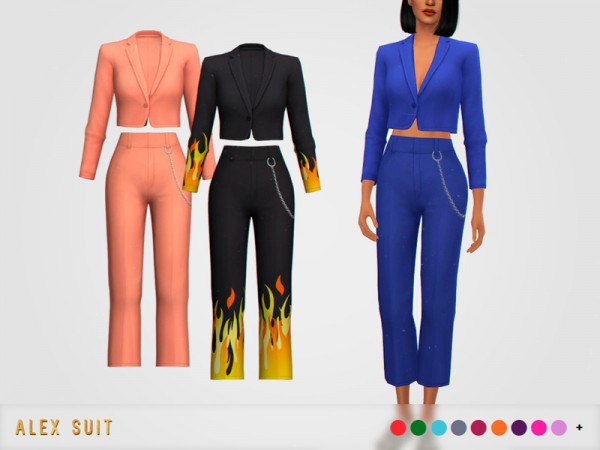  The Sims Resource: Alex Suit by pixelette