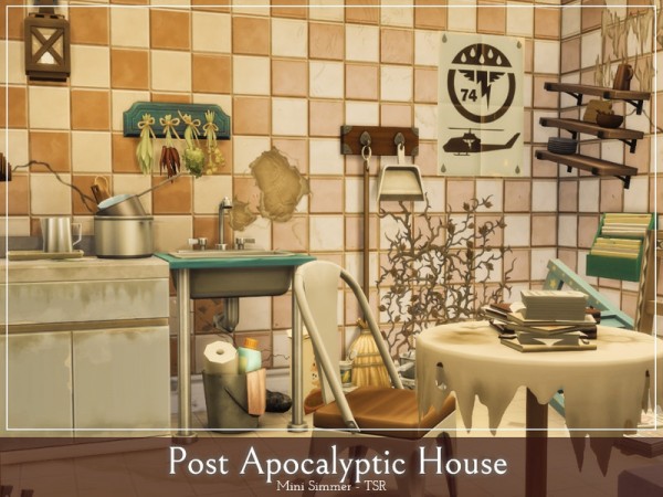  The Sims Resource: Post Apocalyptic House by Mini Simmer
