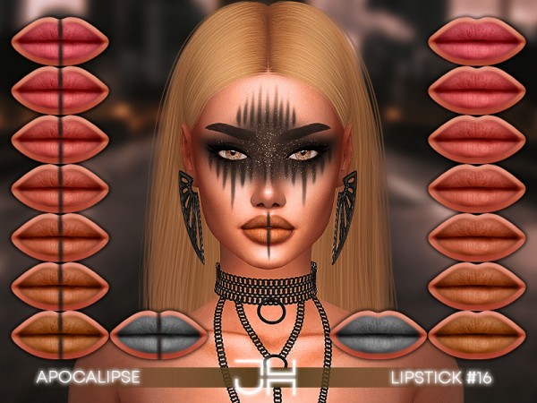  The Sims Resource: Lipstick 16 by Jul Haos