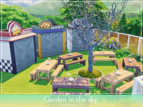  The Sims Resource: Garden in the sky by Mini Simmer
