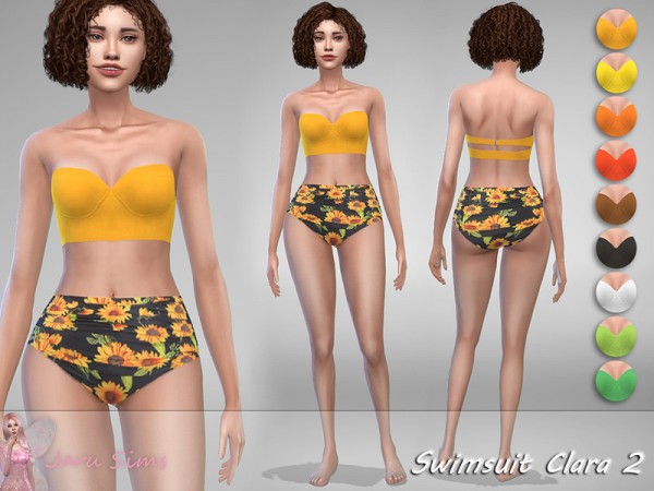  The Sims Resource: Swimsuit Clara 2 by Jaru Sims