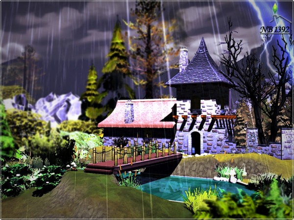  The Sims Resource: Gargamels Castle (No CC!)   The Smurfs by nobody1392