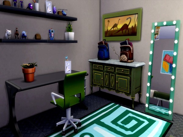  The Sims Resource: Apocalypse Hidden House by GenkaiHaretsu
