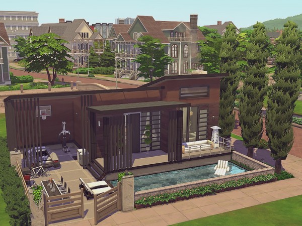  The Sims Resource: Tiny Celebrity House by lotsbymanal