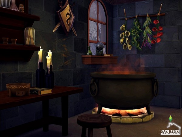  The Sims Resource: Gargamels Castle (No CC!)   The Smurfs by nobody1392