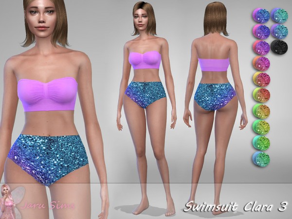  The Sims Resource: Swimsuit Clara 3 by Jaru Sims