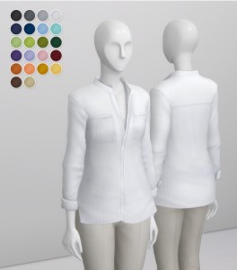 The Sims Resource: Balae Shirt by toksik • Sims 4 Downloads