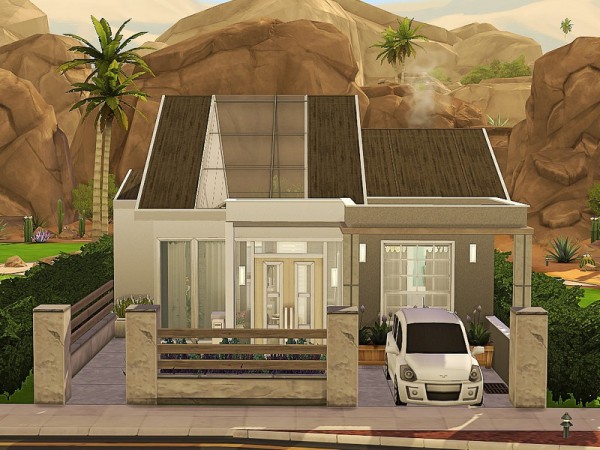  The Sims Resource: Tiny Simple Family House by lotsbymanal