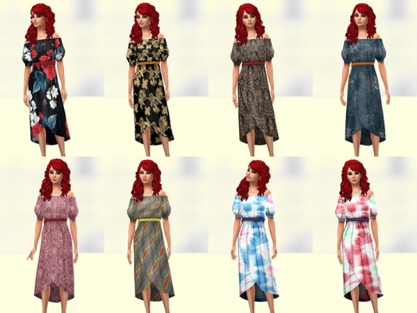  Sims Artists: Bota Dress
