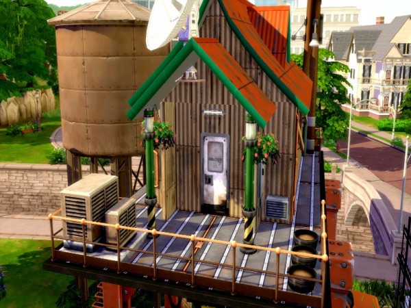  The Sims Resource: Apocalypse  Starter House by GenkaiHaretsu