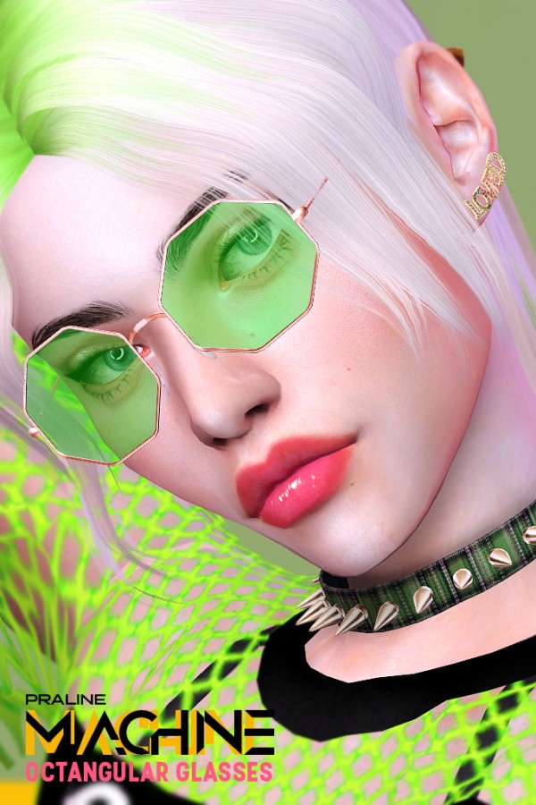  Praline Sims: Machne Octangular Glasses