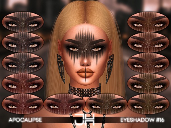  The Sims Resource: Eyeshadow 16 by Jul Haos