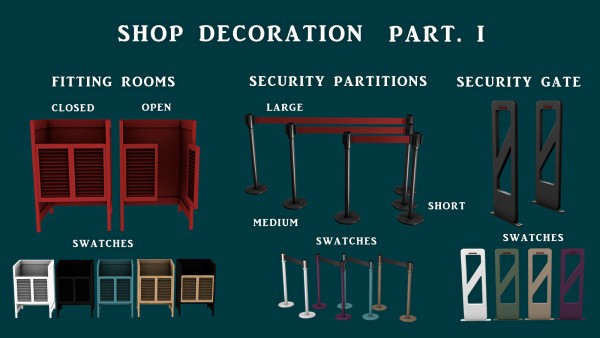  Leo 4 Sims: Shop Decoration Part 1