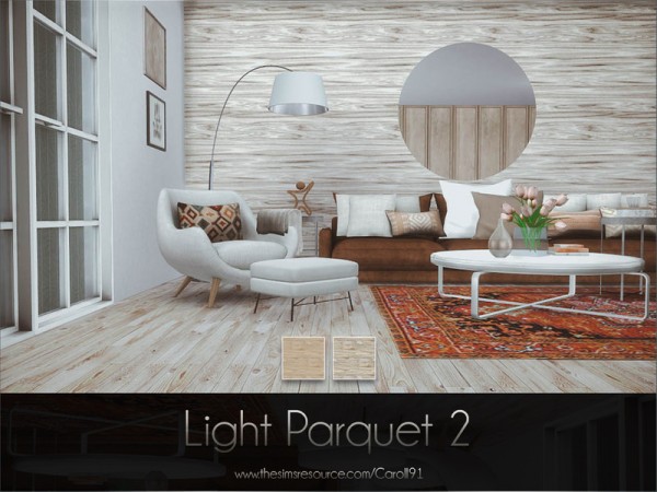  The Sims Resource: Light Parquet 2 by Caroll91