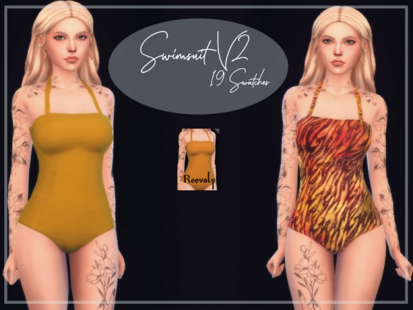  The Sims Resource: Swimsuit V2 by Reevaly