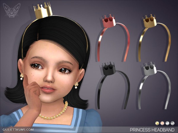  Giulietta Sims: Princess Headband For Toddlers