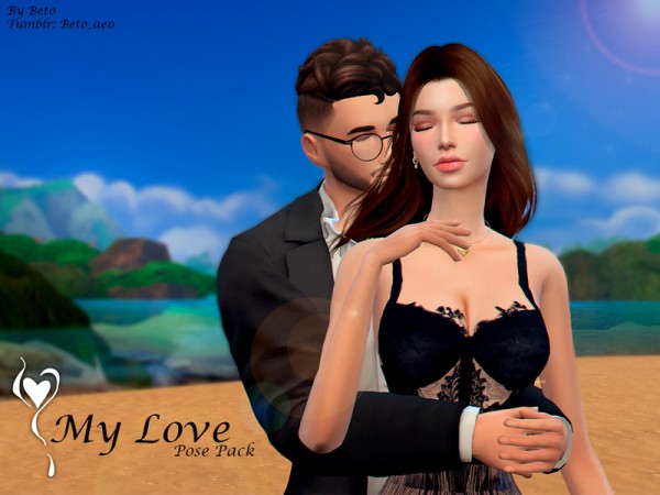  The Sims Resource: My Love   Pose Pack by Beto ae0