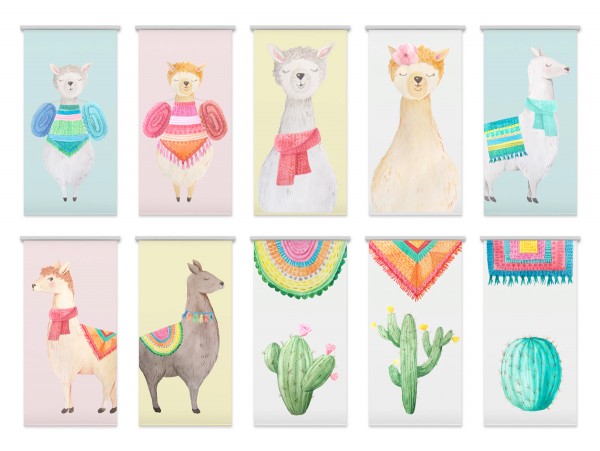  Simplistic: Llama Kids Set