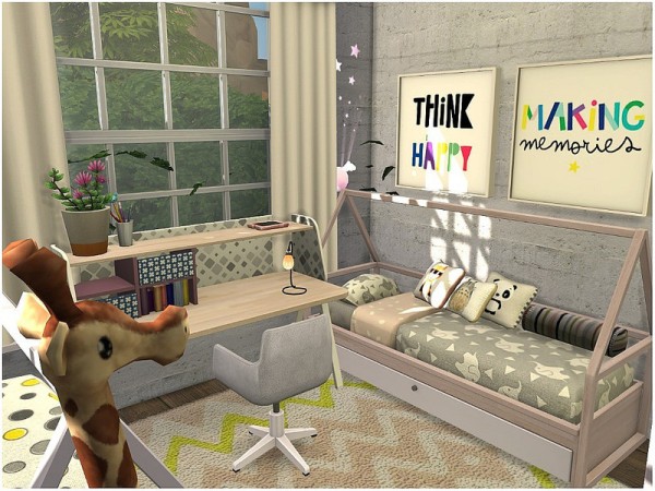  The Sims Resource: Tiny Simple Family House by lotsbymanal