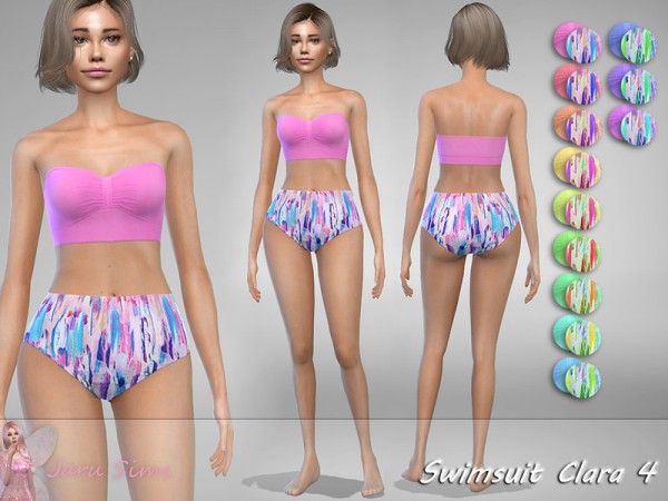  The Sims Resource: Swimsuit Clara 4 by Jaru Sims