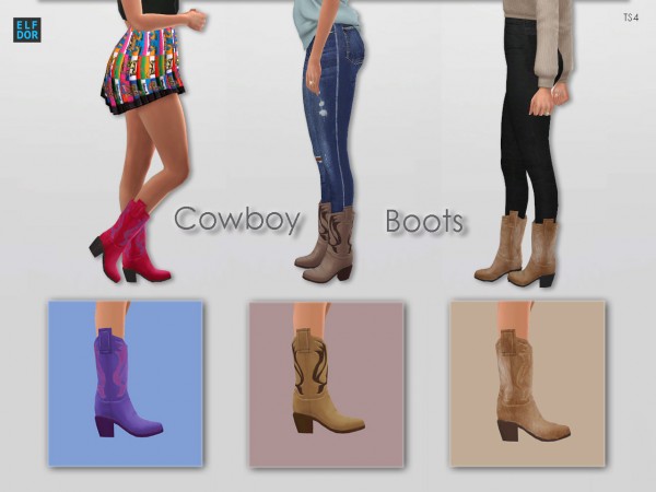  Elfdor: Cowboy Boots
