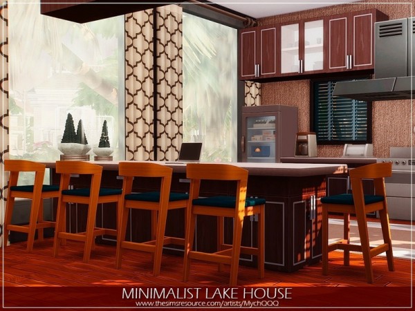  The Sims Resource: Minimalist Lake House by MychQQQ