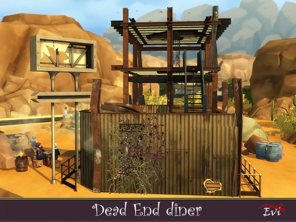  The Sims Resource: Dead End Diner by evi