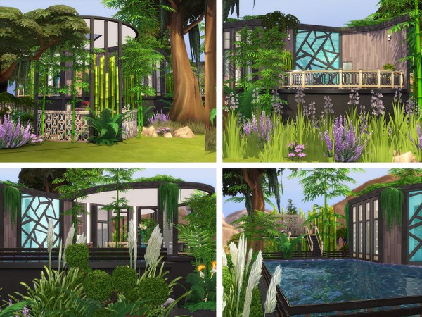  The Sims Resource: Modern Zen House by Ineliz