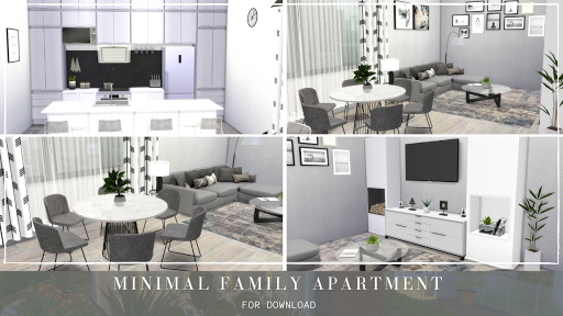Dinha Gamer: Minimal Family Apartment