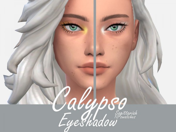  The Sims Resource: Calypso Eyeshadow by Sagittariah