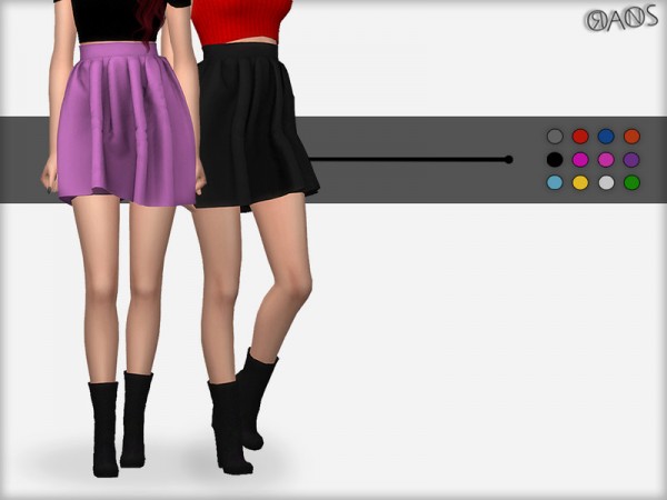  The Sims Resource: Luana Skirt by OranosTR