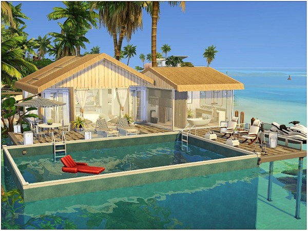  The Sims Resource: Honeymoon Villa by lotsbymanal