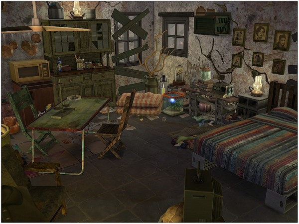  The Sims Resource: Coal Garage by lotsbymanal