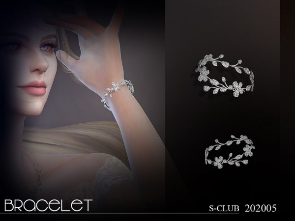 The Sims Resource: Bracelet 202005 by S Club