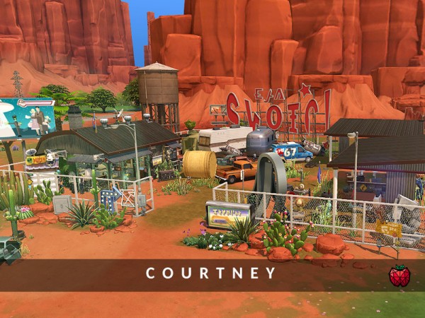  The Sims Resource: Courtney junkyard   no cc by melapples